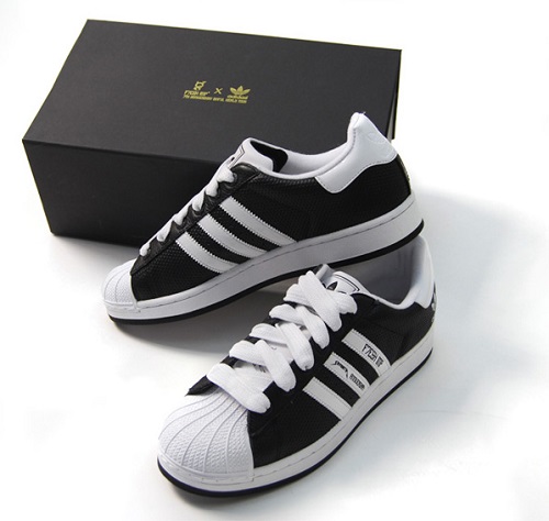 adidas superstar 2 black and white