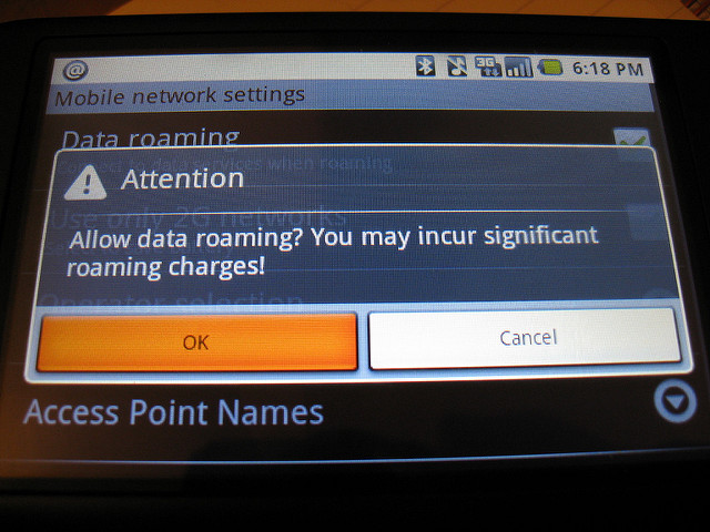 Difference Between Mobile Data and Data Roaming